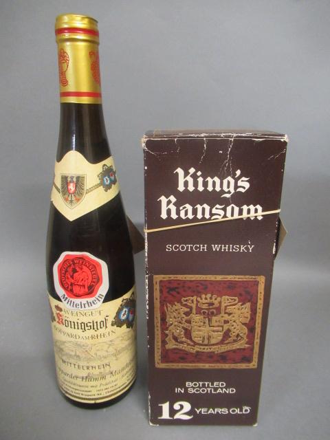 One bottle King's Ransom 12 year old scotch whisky Image