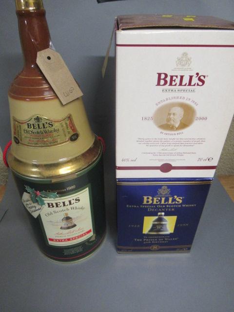 Four Bells Whisky decanters Image