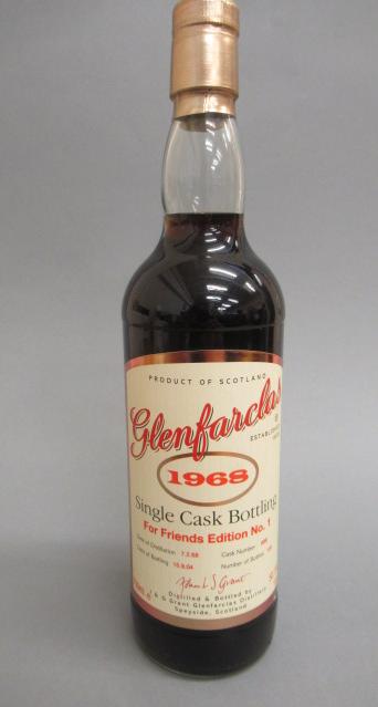 One bottle Glenfarclas 1968 Image