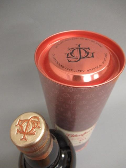 One bottle Glenfarclas 40 year old Highland single malt scotch whisky Image