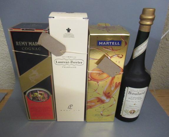 Four mixed bottles Image