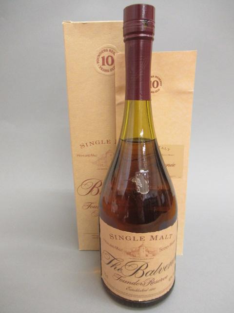 One bottle Balvenie 10 year old Founder's Reserve single malt whisky Image