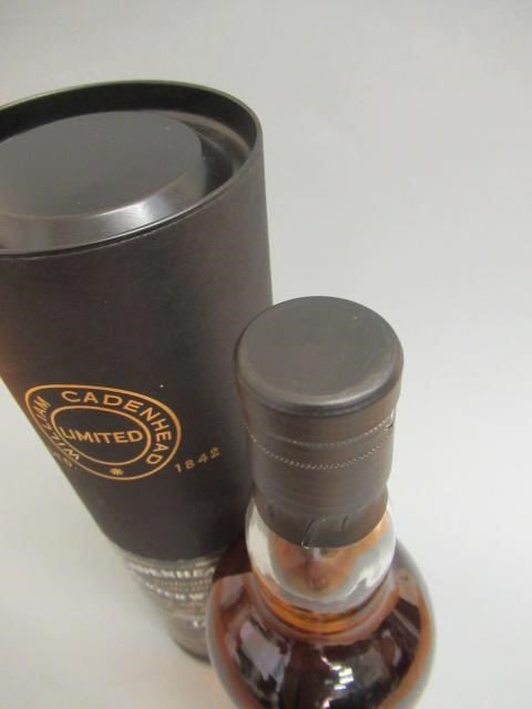 One bottle Cadenhead's 14 year old cask strength single malt whisky Image