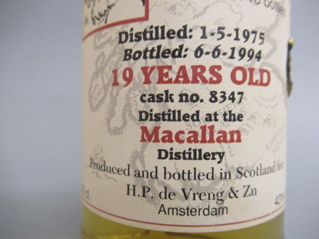 One bottle Holland Whisky Association 19 year old single malt whisky Image