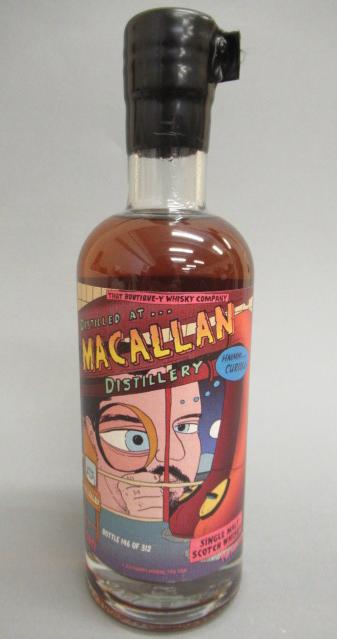 One 50cl bottle Macallan single malt whisky Image