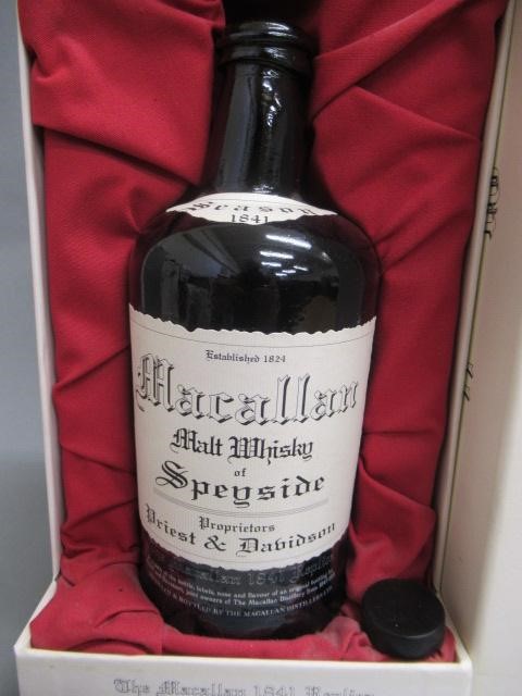 One bottle Macallan 1841 Replica single malt whisky Image