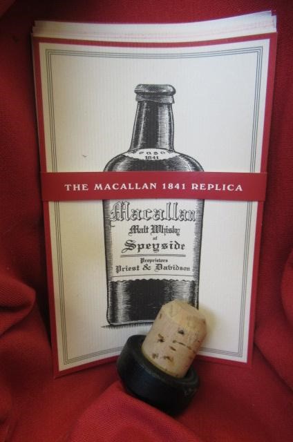One bottle Macallan 1841 Replica single malt whisky Image