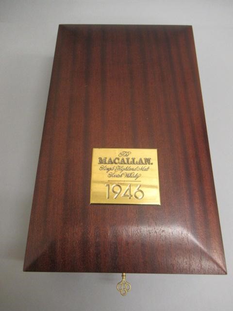 One bottle Macallan 1946 Select Reseve 52 year old single Highland malt Scotch whisky Image