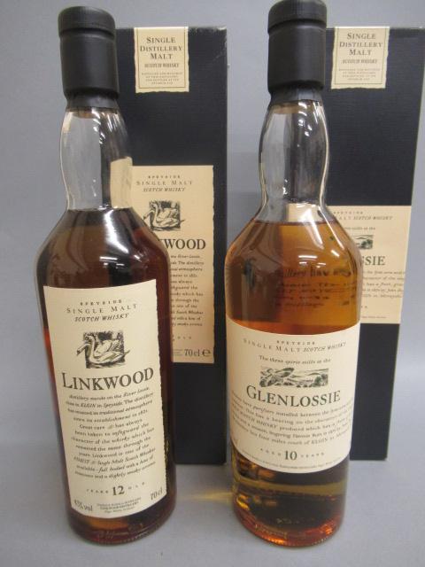 Two bottles of Flora & Fauna collection single malt Elgin whisky Image