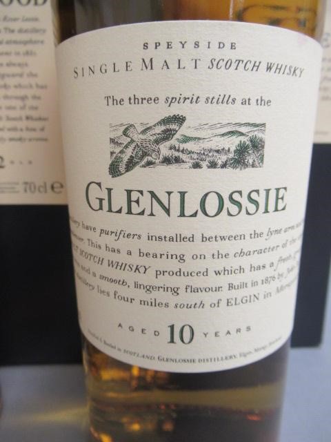 Two bottles of Flora & Fauna collection single malt Elgin whisky Image