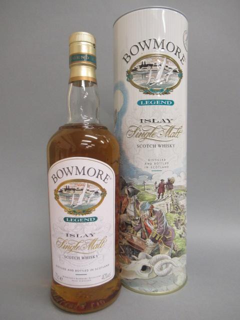 One bottle Bowmore Legend single malt whisky Image