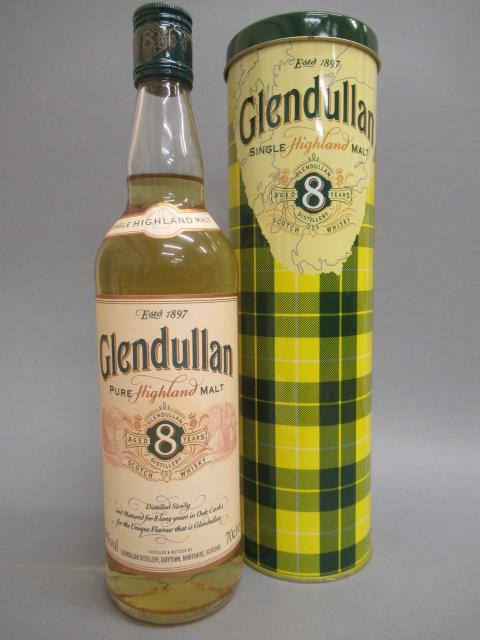 One bottle Glendullan 8 year old single Highland malt whisky Image