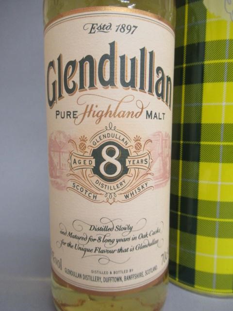 One bottle Glendullan 8 year old single Highland malt whisky Image