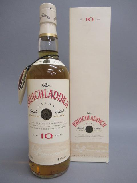 One bottle Bruichladdich 10 year old Islay single malt whisky Image
