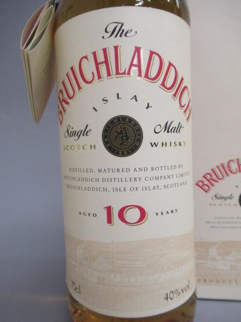 One bottle Bruichladdich 10 year old Islay single malt whisky Image