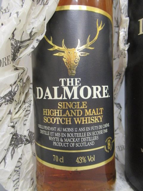 One bottle Dalmore 12 year old single Highland malt scotch whisky Image