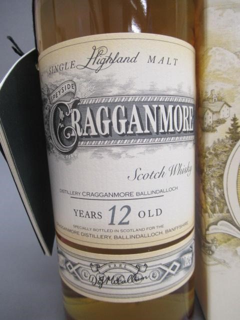 One bottle Cragganmore 12 year old single Highland malt whisky Image