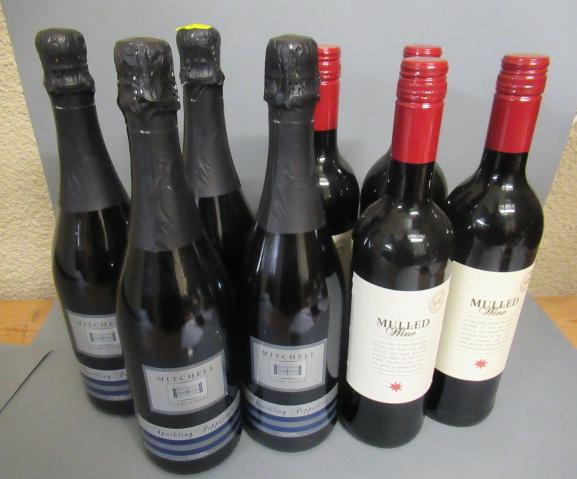 Four bottles Mitchell Sparkling Peppertree Image