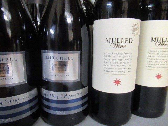 Four bottles Mitchell Sparkling Peppertree Image