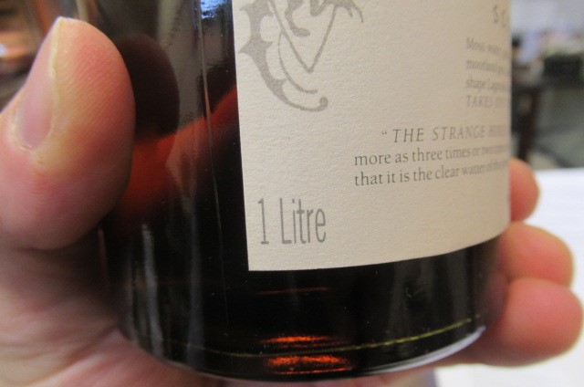 One litre Lagavulin 16 year old single Islay malt whisky Image