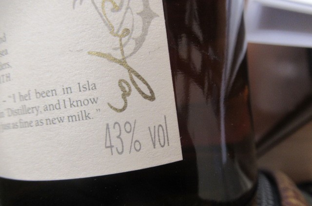 One litre Lagavulin 16 year old single Islay malt whisky Image