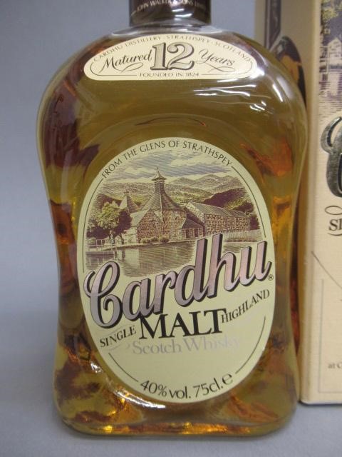 One bottle Cardhu 12 year old single malt Highland Scotch whisky Image