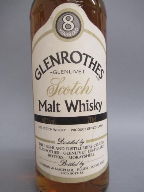 One bottle Glenrothes Glenlivet 8 year old Scotch malt whisky Image