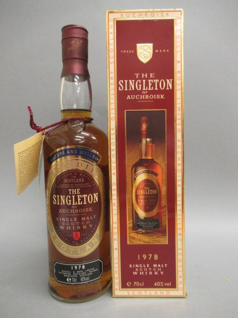 One bottle The Singleton 1978 single malt Scotch whisky Image