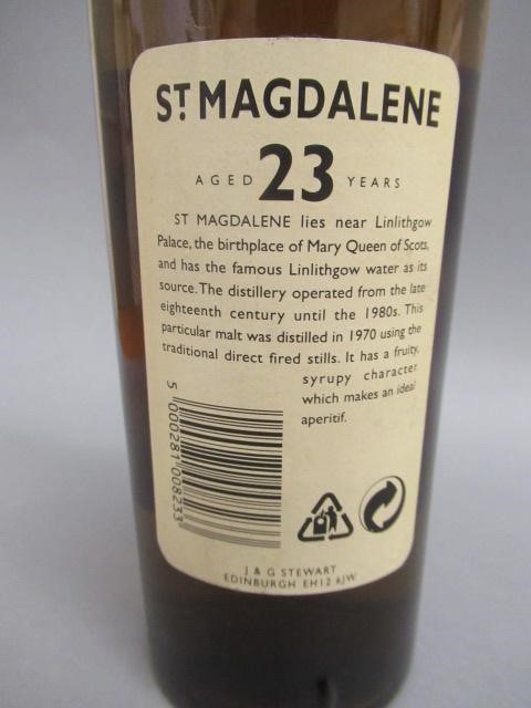 One bottle St. Magdalene 23 year old single malt Scotch whisky Image