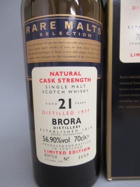 One bottle Brora 21 year old single malt Scotch whisky Image