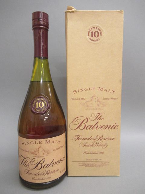 One bottle Balvenie Founder's Reserve 10 year old single malt whisky Image