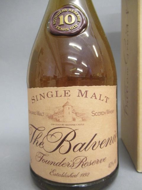 One bottle Balvenie Founder's Reserve 10 year old single malt whisky Image