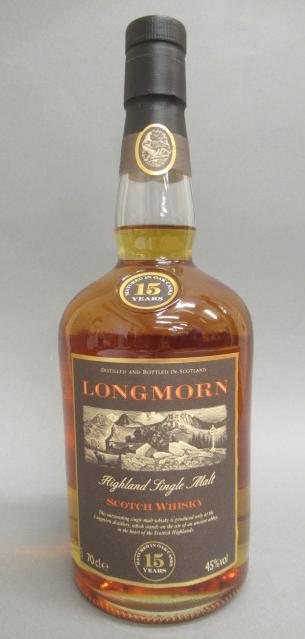 One bottle Longmorn 15 year old Highland single malt scotch whisky Image