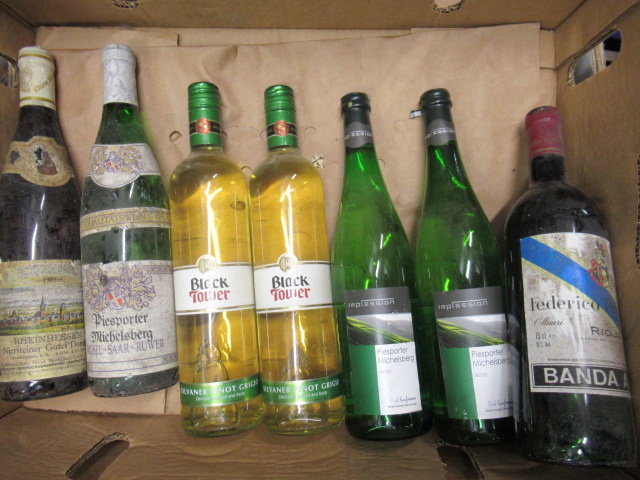 Thirteen bottles of wine Image