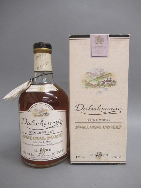 One bottle Dalwhinnie 15 year old single Highland malt whisky Image