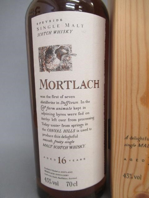 One bottle Mortlach 16 year old Speyside single malt whisky Image