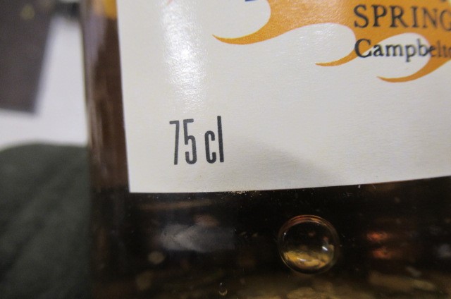 One bottle Springbank 15 year old Campbeltown single malt whisky, 46% vol, boxed Image