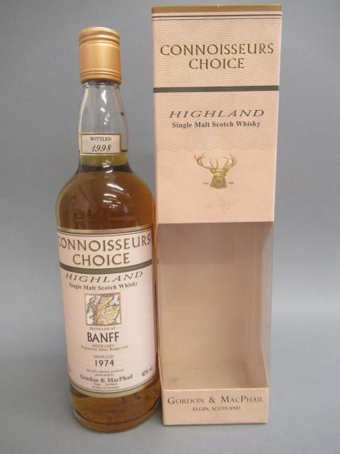 One bottle Banff single malt whisky Image