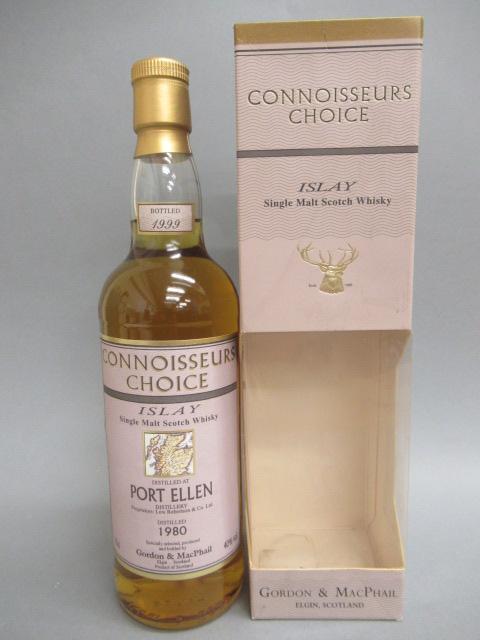 One bottle Port Ellen single malt whisky Image