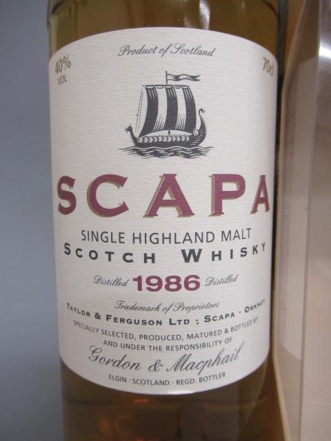 One bottle Scapa single Highland malt whisky Image