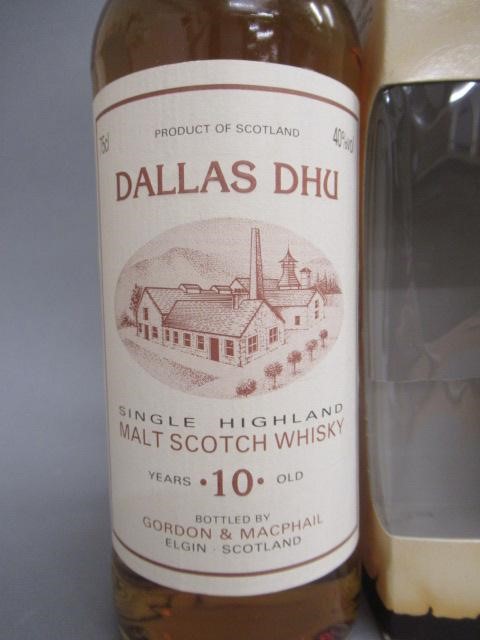 One bottle Dallas Dhu 10 year old single Highland malt Scotch whisky Image