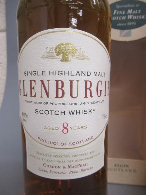 Two bottles single malt Highland whisky by Gordon & McPhail Image