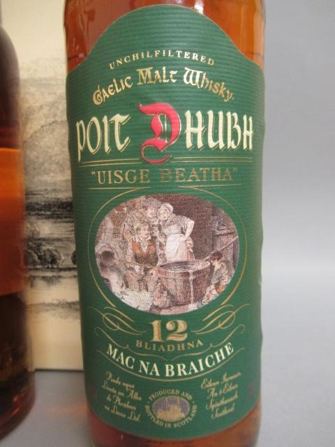 Three bottles of 12 year old Highland single malt whisky Image