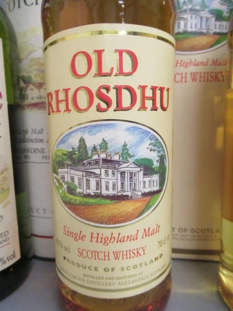 Three bottles of Highland single malt whisky Image