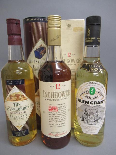Three bottles of Scottish single malt whisky Image