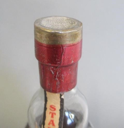 One bottle Old Richland Reserve Whiskey, "Distilled Spring(?) 1902", Jett Bros. Distillery Co. Image