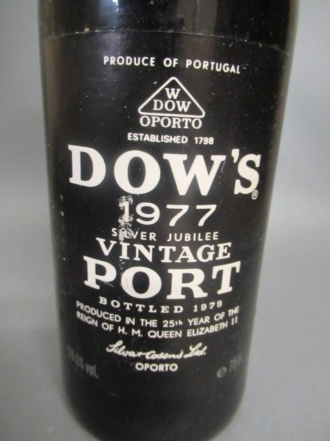 One bottle Dows 1977 vintage port (Est. plus 21% premium inc. VAT) Image