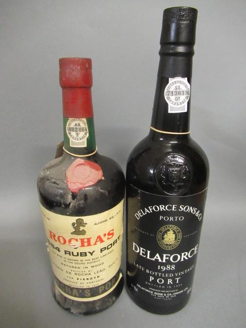 One bottle Rocha's 1964 ruby port Image