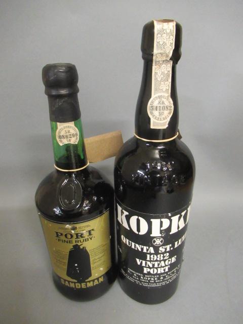 One bottle Kopke 1982 vintage port Image