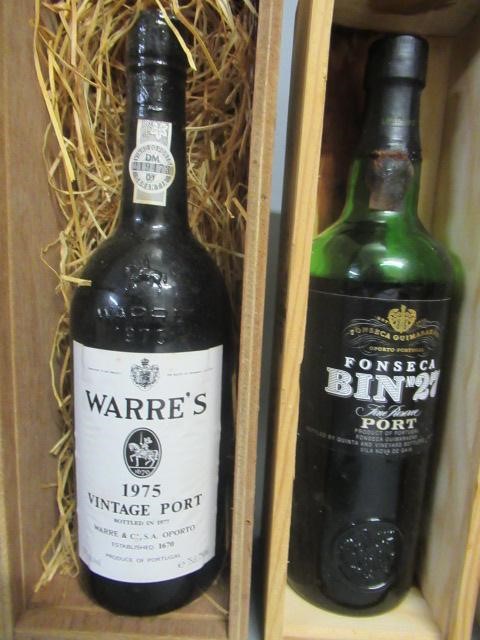 One bottle Warre's 1975 vintage port Image